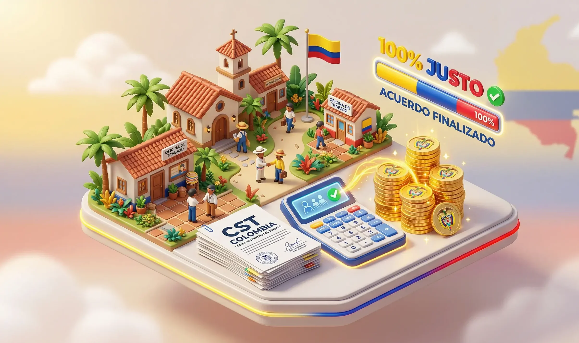 calculadora de liquidacion colombia 2026