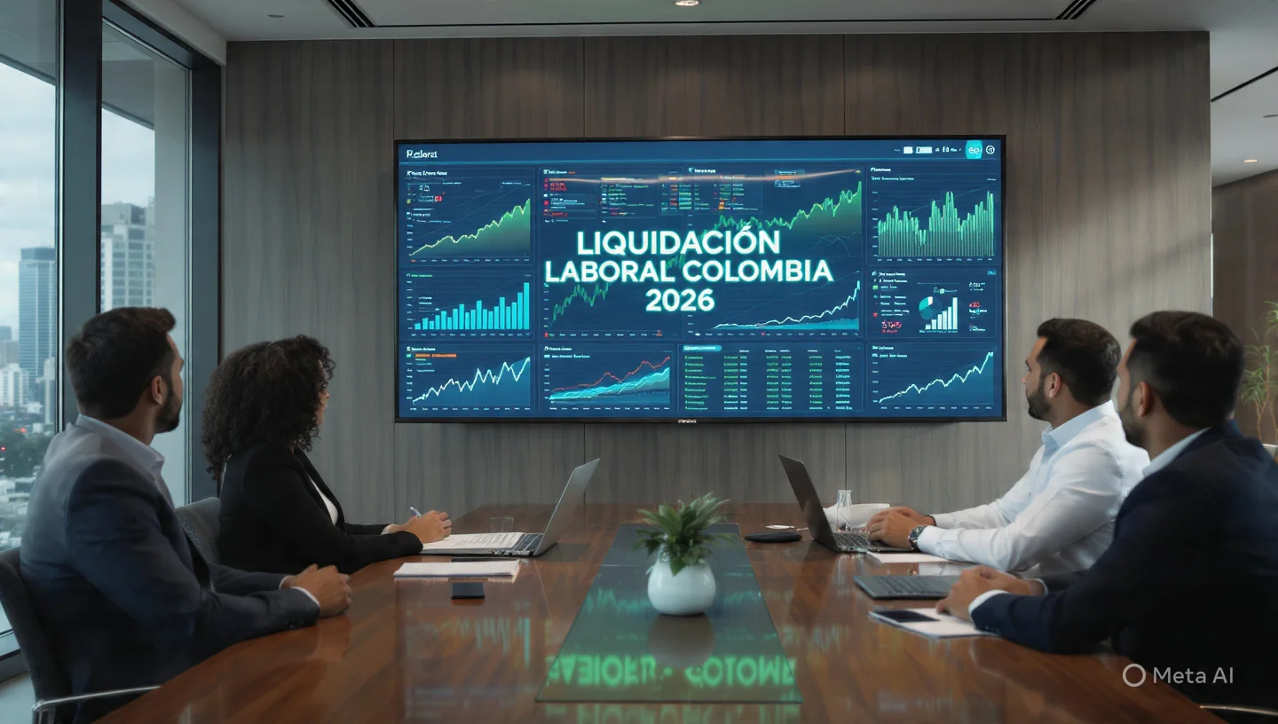 liquidación laboral Colombia 2026